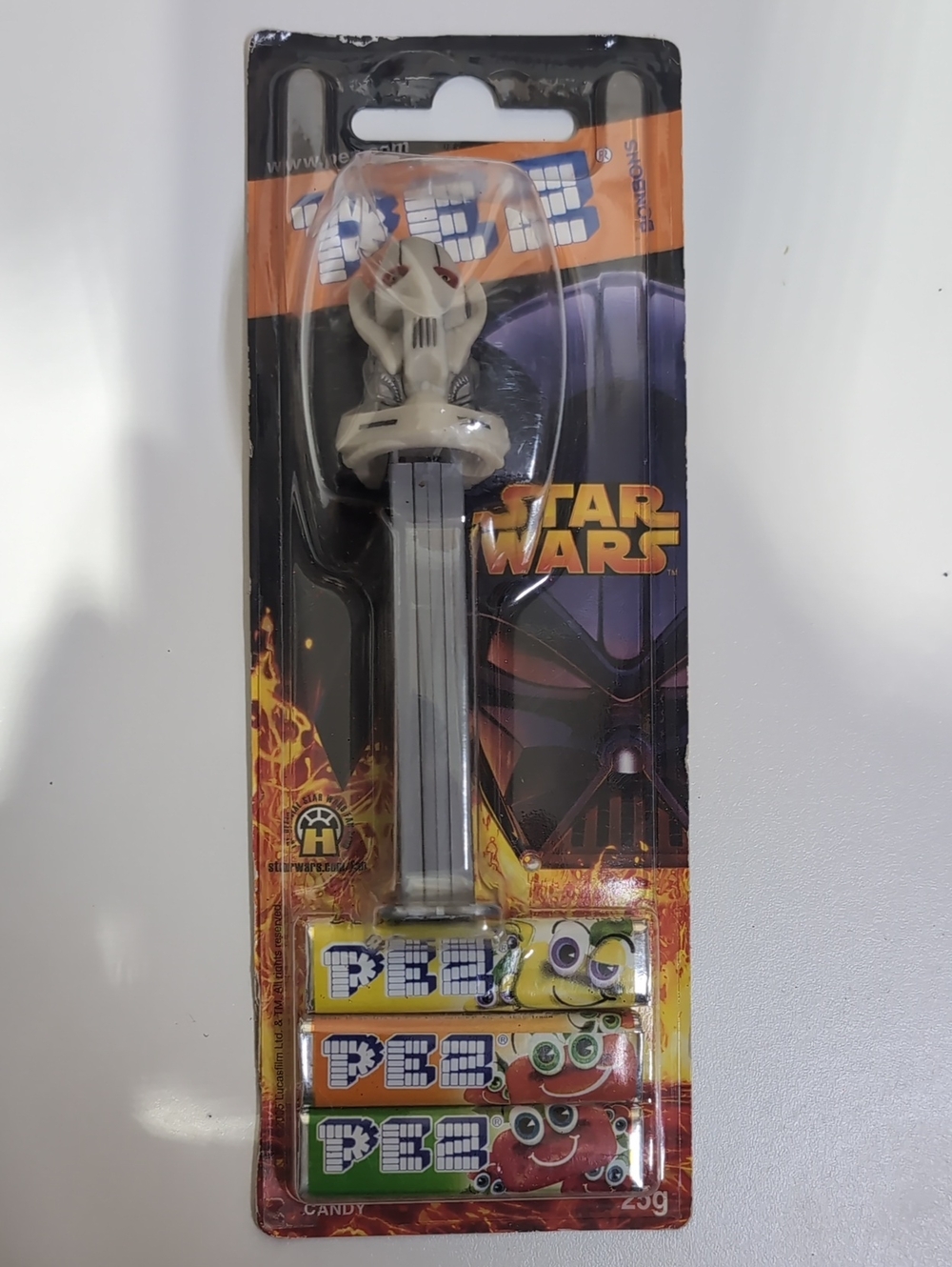 Star Wars Beige Grievous PEZ Dispenser